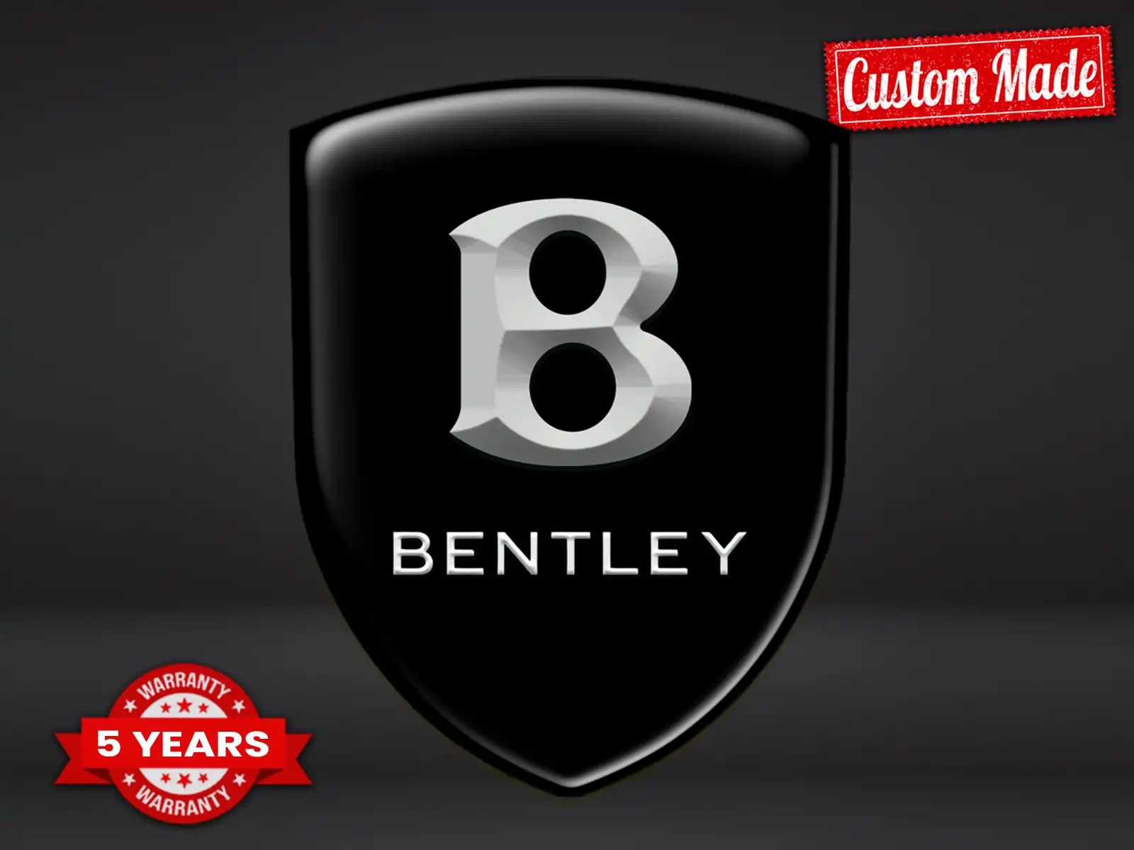Bentley Domes Emblem Edles Finish Top Dome Labels